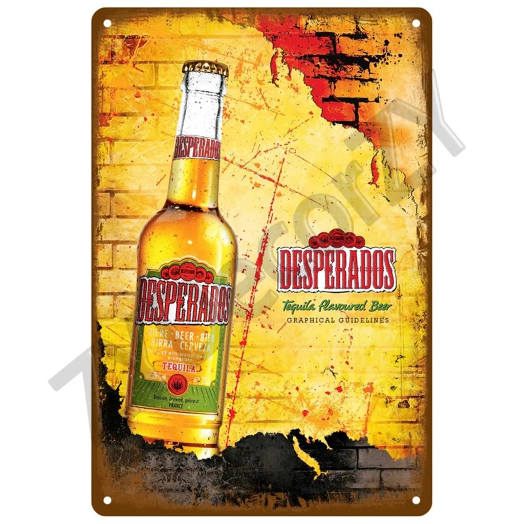 Retro Beer Tin Sign | Vintage Wall Plaque | Club/Pub/Bar/Home Decor