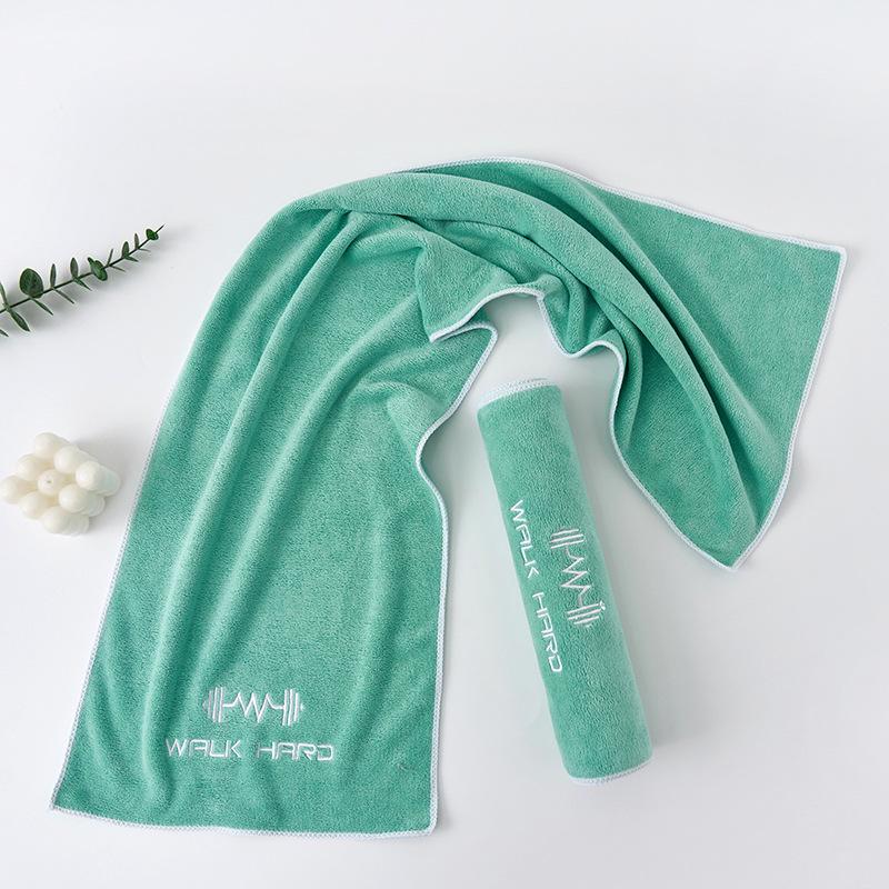 Portable Sweat-Absorbent Sports Towel for Running, Yoga, Fitness