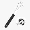 Bike Pedal Wrench, Cr-V Steel + Ni-Cr Plating Super Hard Bicycle Pedal Removal Tool, 33cm Extra Long Handle Bicycle Pedal Wrench with Rubber Grip
