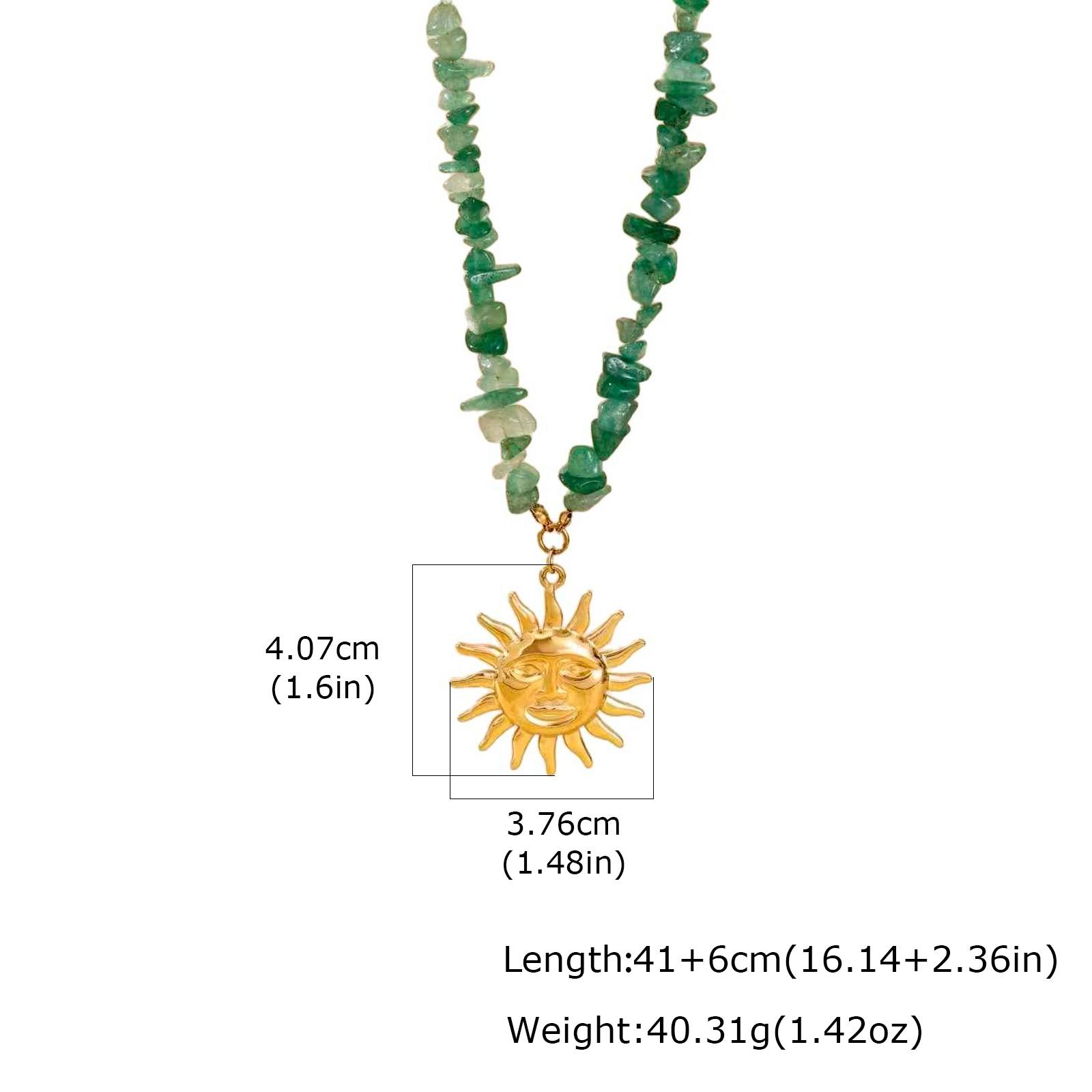 Natural Amethyst Crystal Beads Necklace for Women, Stainless Steel Charms Heart Flower Pendant, Healing Stone Jewelry