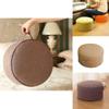 Tatami Round Floor Pillow Seat Comfortable Cotton Linen Cushion For Relaxation