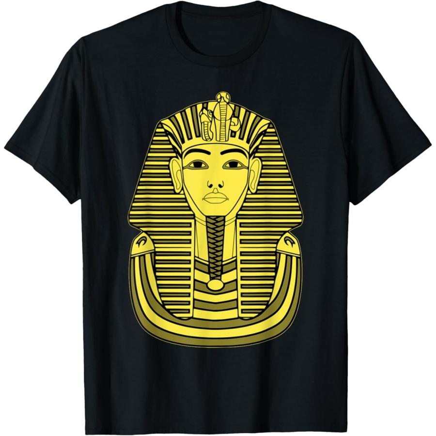 Fun King Tut Ancient Egypt Pharaoh Tutankhamun Mask T-Shirt S