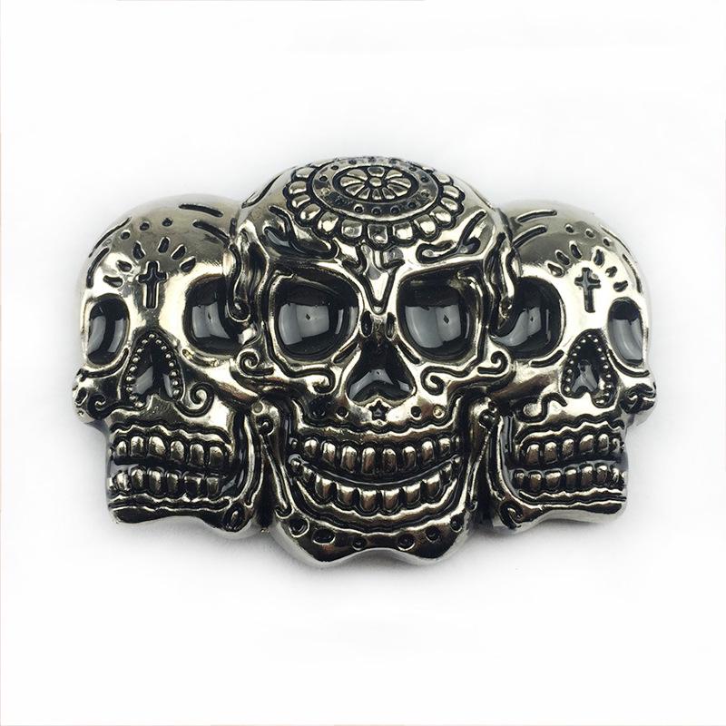 Skull Punk Retro Belt Buckle – Trendy Youth Fashion