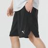 Puma Solid Color Fitness Training Running Casual Quick-Dry Breathable Woven Shorts Men Bottoms Black 521531-01