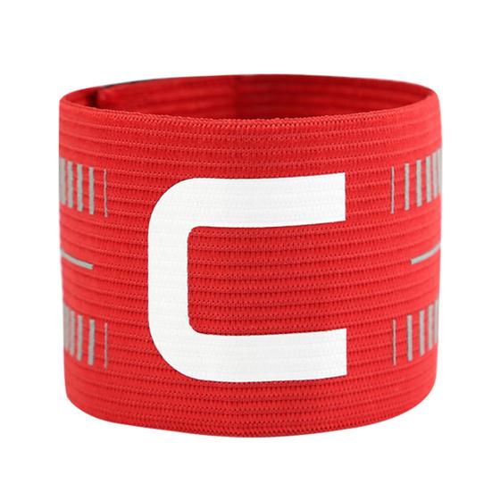 Captain Armbands for Soccer Adjustable Football Basketball Player Arm Bands Nylon Elastic "C" Bands Team Sports Accessories for Adults Youths