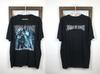 Vintage tričko kapely Cradle Of Filth s celoplošným potiskem Černé Vzácné Hype Princip Unisex Tričko