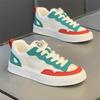 Men's 2025 Summer Two-Tone Lightweight Skate Shoes - Breathable & Versatile Low-Tops for Casual Sports