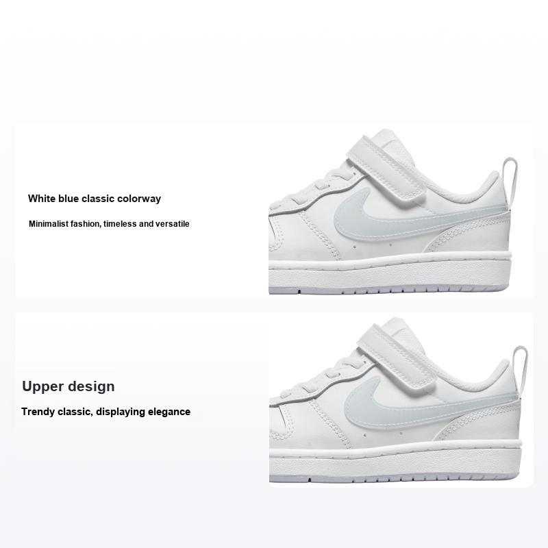 Кроссовки Nike Court Borough Low 2 White Aura (PS) Детские кроссовки BQ5451-118 28