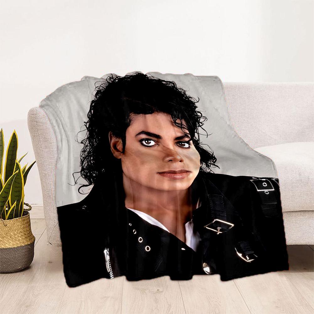 Michael Jackson 31 Blanket Warmthful Decor Great for Office Sofa Bedding Four Seasons Multipurpose Digital Print Gifts For Family Or Friends