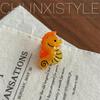 French Fun Marine Life Small Claw Clip: Cute Starfish, Jellyfish & Shark Hair Accessory Series.