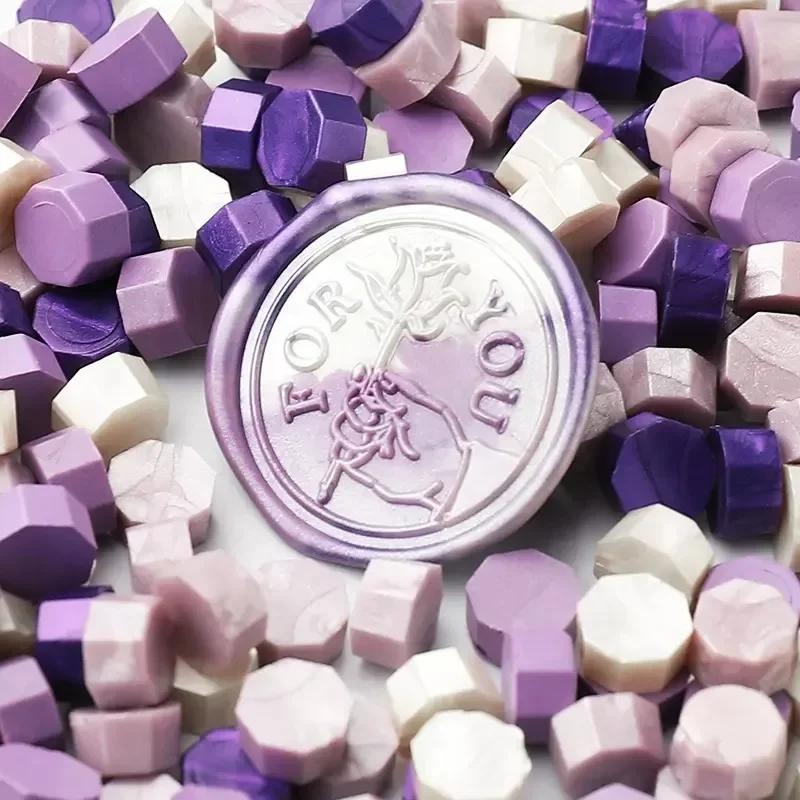 100 Stück Wachsdruckperlen Wachslack für Siegel Lacksiegelstempel für Kartenherstellung Retro Wachssiegel zum Versiegeln von Stempeln Gold Hochzeit Geburtstag