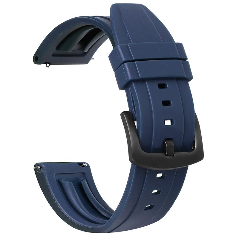20mm 22mm 24mm Strap for Huawei GT5 Pro 46mm GT4/3Pro for Samsung Galaxy Watch 7 FE 6 5 4 5Pro 6/4Classic Silicone Band Bracelet