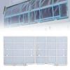 AC Filter Replacements Air Conditioner Accessories Dustproof Air Conditioning Filter Easy Installation Dust Screen