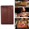 Holz Steak Tablett Glattes Dessert Tablett Schneidebrett Pizzaplatte Restaurant
