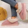 Couple's Luxury Comfortable Warm Fleece Lined Winter Slippers - Elegant, Warm, and Comfortable Thick Sole Indoor