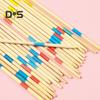 Wooden Pick-Up Sticks Game with Box Kids Adults Interactive Classic Board Game Brain Teaser Educational Long Bamboo Stick Picking Desk Toy