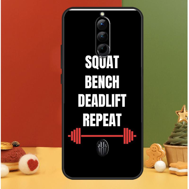 

Bodybuilding Gym Fitness Quotes Case For ZTE Nubia Red Magic 9 Pro Plus RedMagic 8 8S Pro Plus 6 7 6S 7S Pro 5G 5S 6R Cover Red Magic 8S Pro