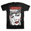 Camiseta Negra de Algodón Talla M Vtg Lagwagon Band Let's Talk About Feelings MM1152