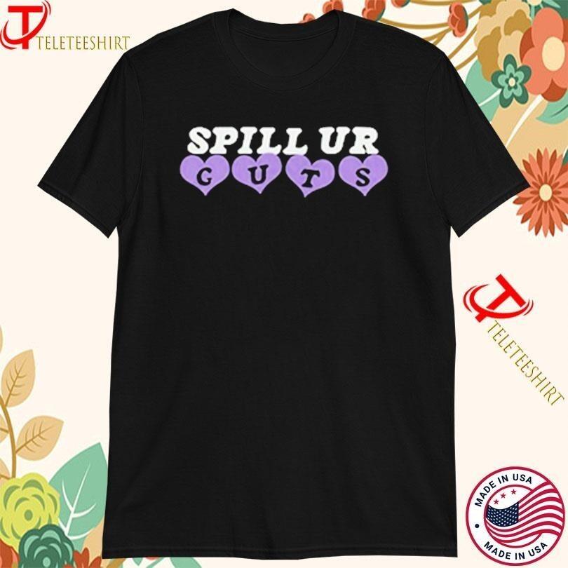 

Edgy Olivia Rodrigo Spill Ur GUTS Aesthetic Tee Unisex T-Shirt M