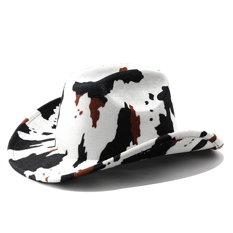 ebay woolen men and women couple western bib cowboy hat leopard print top hat