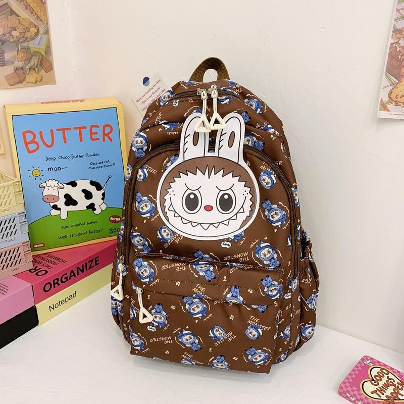 Kindergarten Primary School Students Schoolbag Cute Cartoon Foreign Style Printing Children S Backpack Large Capacity Children S Backpack