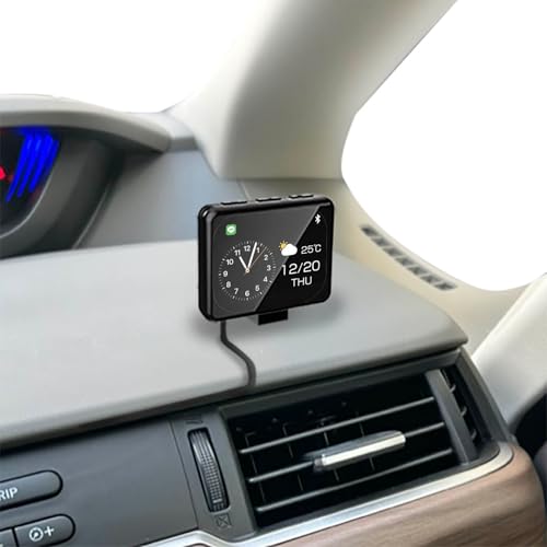 Kashimura NAK-230 "Smart Clock", a Clock That Synchronizes with Your Smartphone and Displays Accurate Time Notifies You of Incoming Emails, SNS, Etc