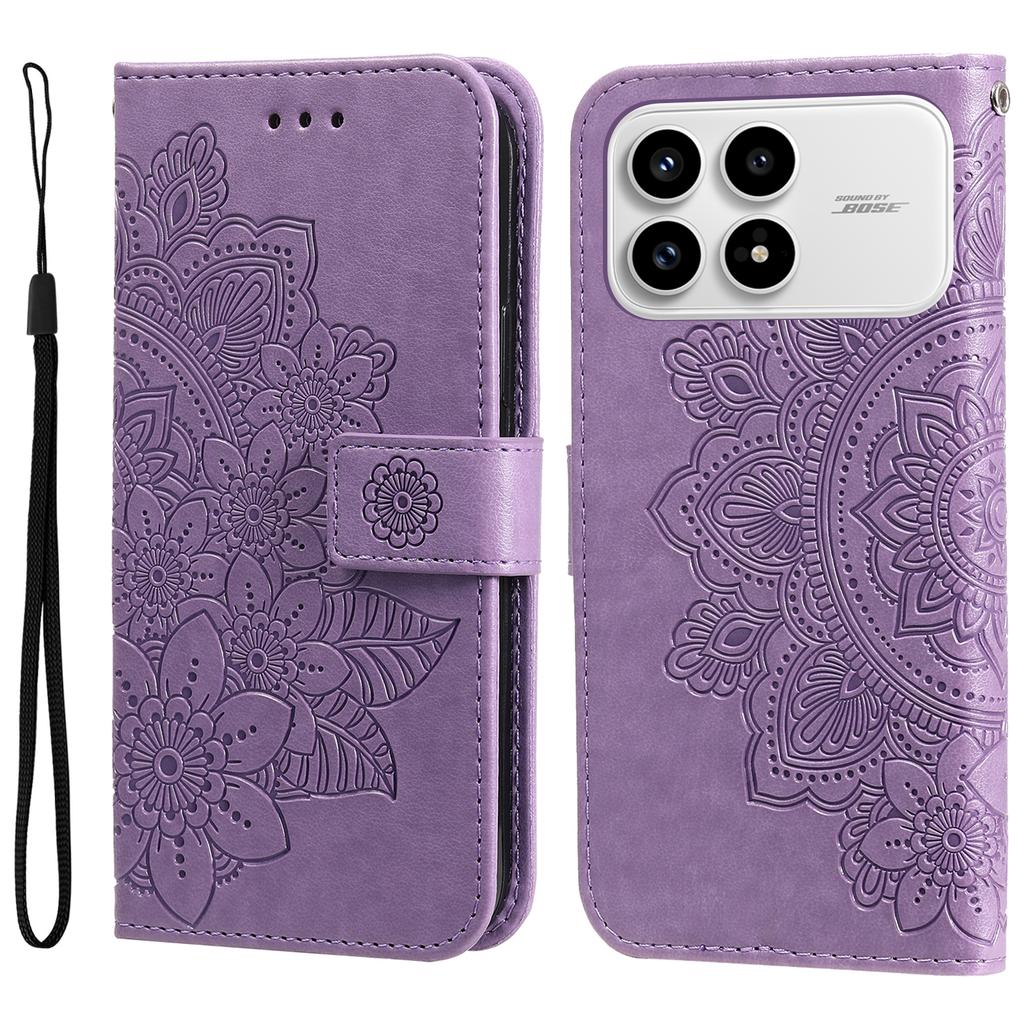 For Motorola Moto G17 Power 4G/Motorola Moto G17 4G Leather Case Wallet Stand Solid Color Anti Drop