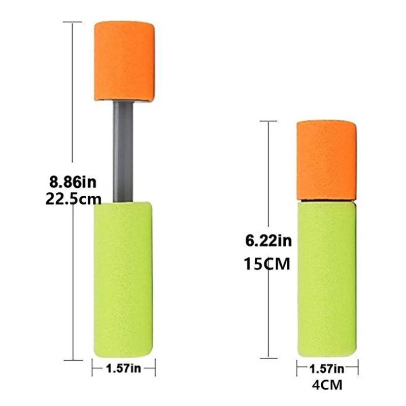 Toys Toys 4/6pcs/Set EVA Foam Water Guns Water Blaster for Shooter Portable Water Cannon Beach Bath Room Baby Bath Kids Children