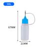 Bottles For Bottling Tattoo Pigments Oil Injection Soft Fat Filling Glue Bottles Plastic Squeezable Tip Applicator Bottle