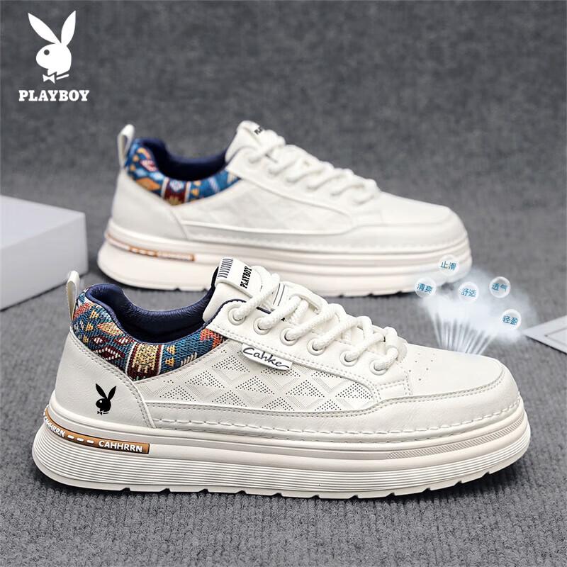 PLAYBOY Men s Summer Casual Board Sneakers 43