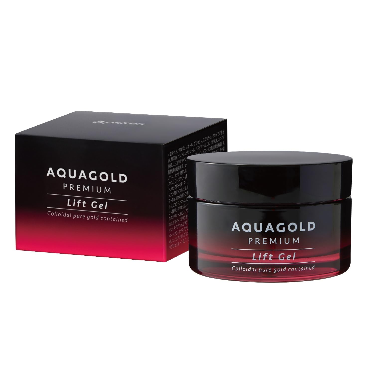 

phiten Aqua Gold Premium Lift Gel гель более 20 видов косметических ингредиентов фотоактивных [Косметика] [Все в одном / / ингредиенты]
