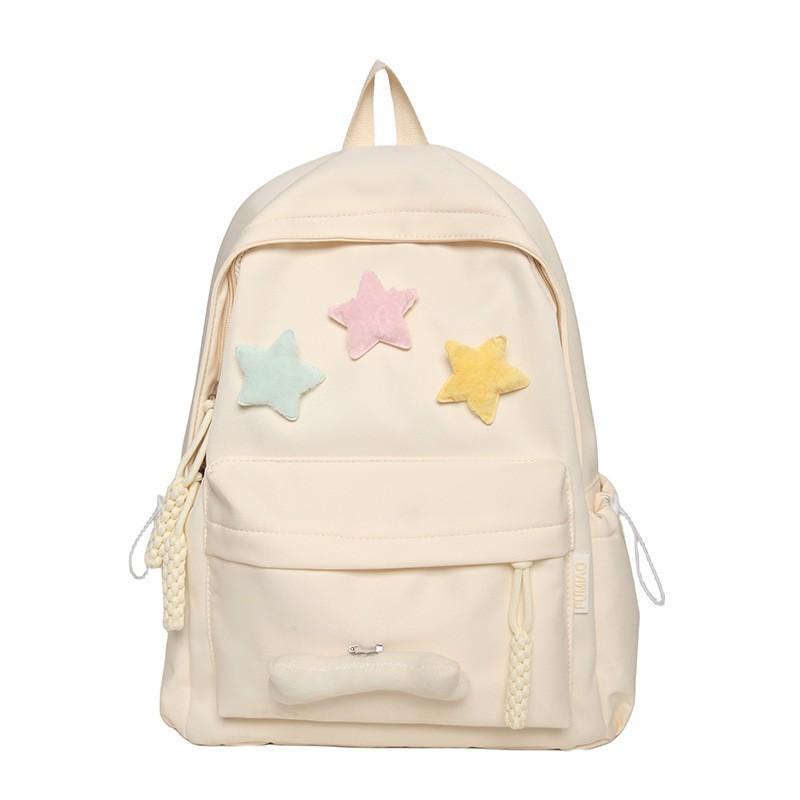 Сяо Цинсинь Сен Департамент Средняя школа Студенты Колледжа Рюкзак Ins Стиль Японский Простой Легкий Милый Девушка Школьная сумка