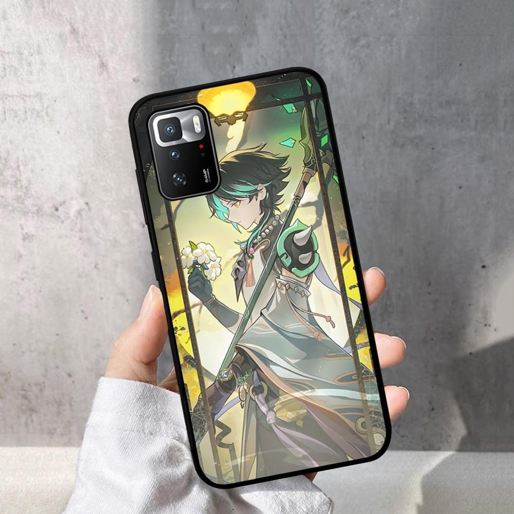 Genshin Impact XIAO Phone Case For Redmi Note 4 X 5 A 6 7 8 T 9 9S 10 11 11S 11Epro Poco M3 Pro