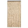 Fly Screen Curtain Beige 100x230 Cm Chenille