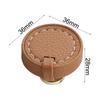 For Bathroom Drawers Leather Cabinet Knobs Leather Drawer Pulls Bathroom Decor Versatile Application Comfortable Grip