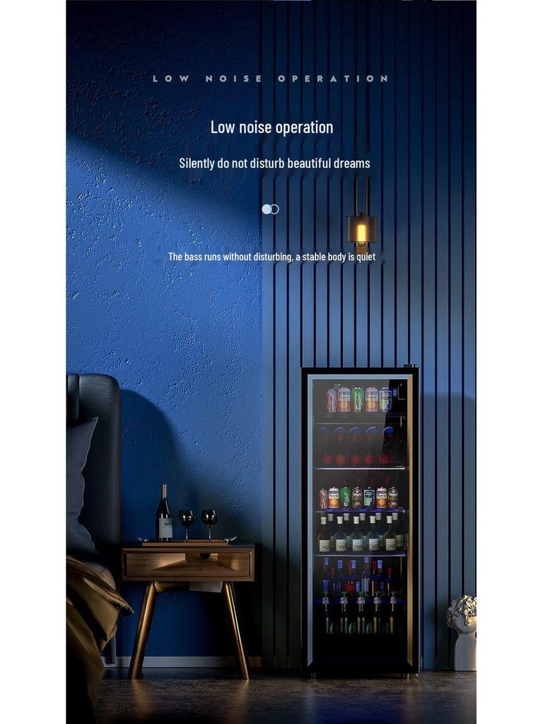 Compact Ice Bar Fridge: Home Use, Refrigeration, Tea, Wine, Sample & Display Cabinet, 110V.