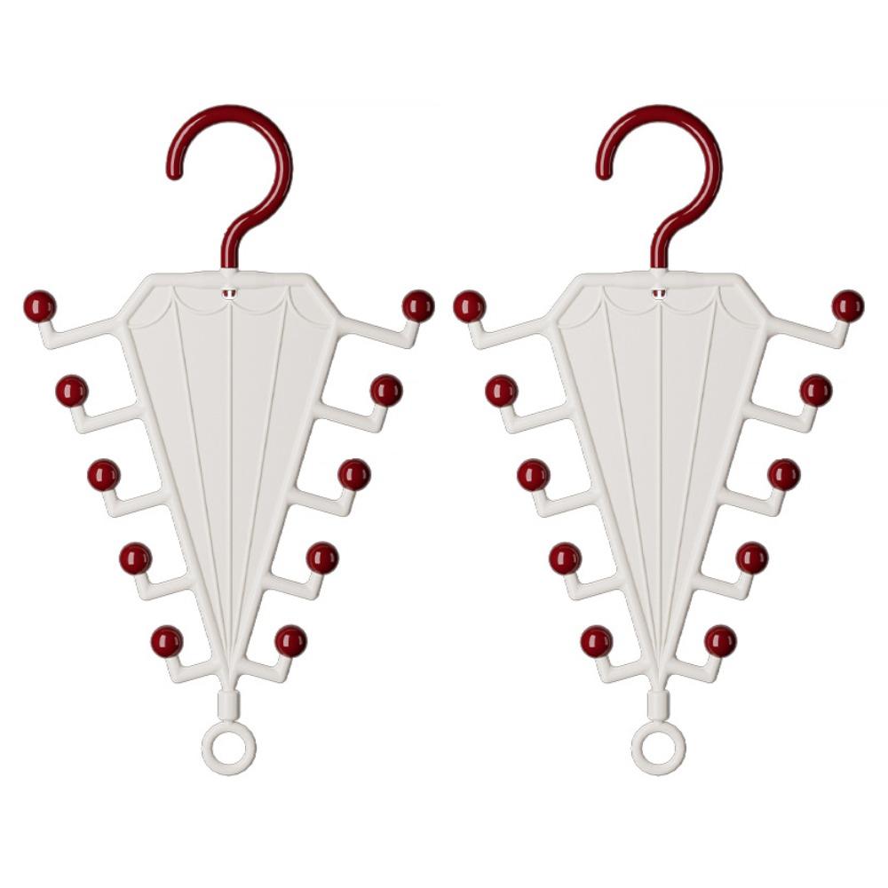 2Pcs V-shaped Laundry Hanger Rotatable Hook Wardrobe Clothes Organizer Laundry Room белый