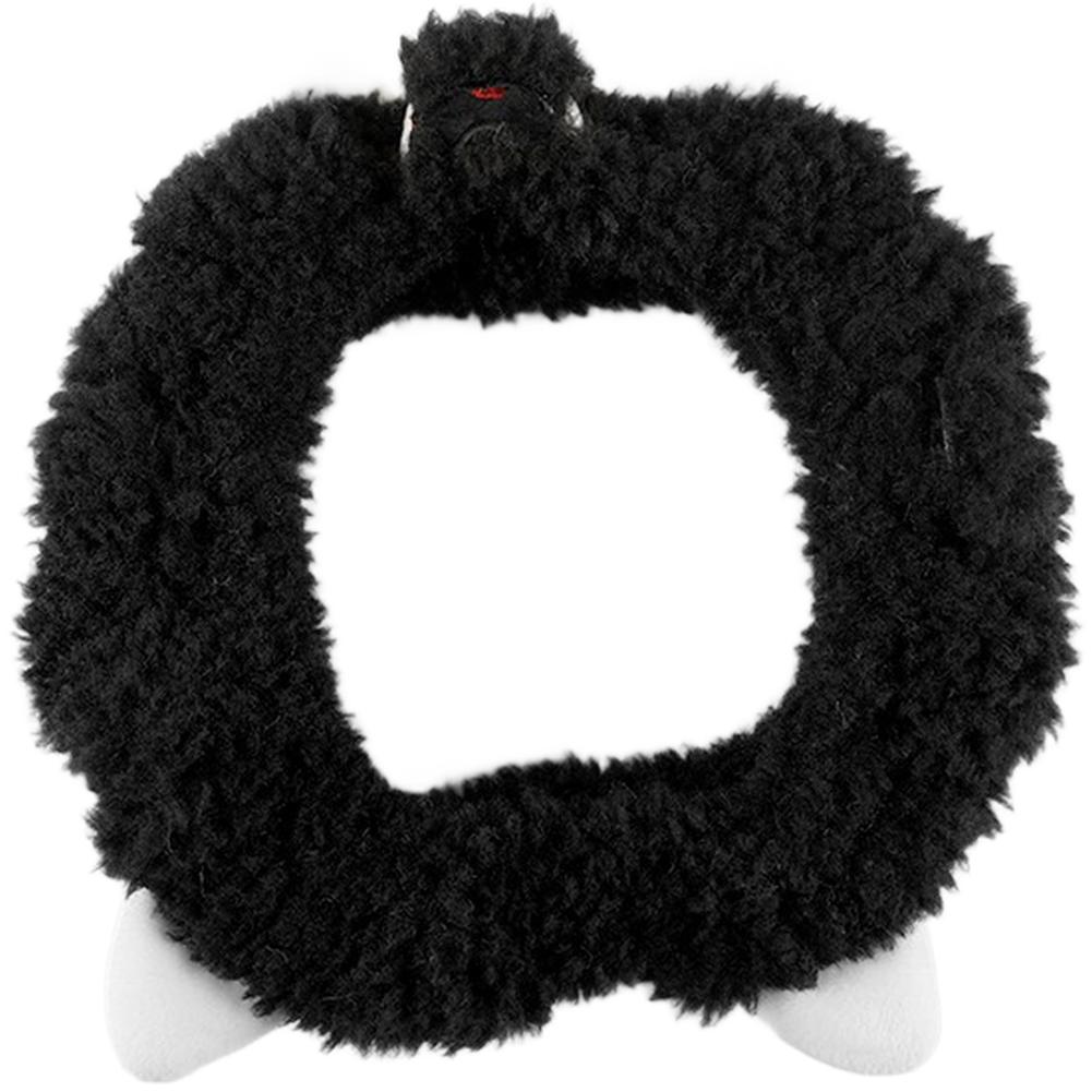 Car Steering Wheel Cover Winter Non Slip Cartoon Bear Plush Standard Fit 38cm Warm Protector Decoration Warm