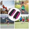 1 Pair Sports Resistance Exercise D Shape Ring Buckle Ankle Tape Training Protective Equipment(Storage Bag Packing Rose