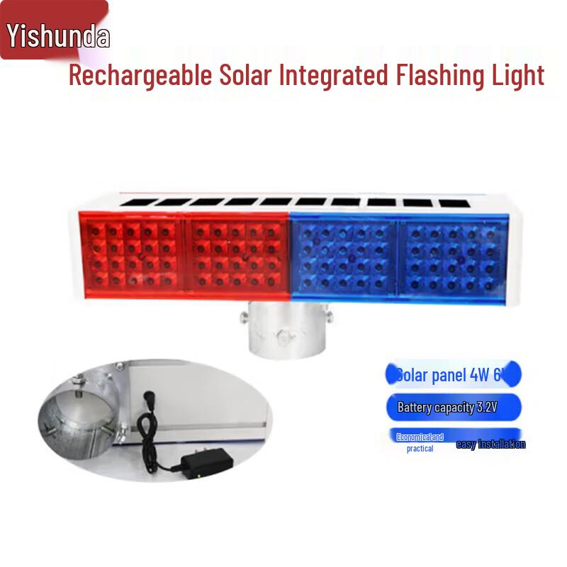 Yishunda Solar LED Flashing Warning Light