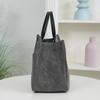 Cute Small Bear Printed Casual Versatile Large Capacity Tote Bag Travel Commuter Office Worker Lunch Bag