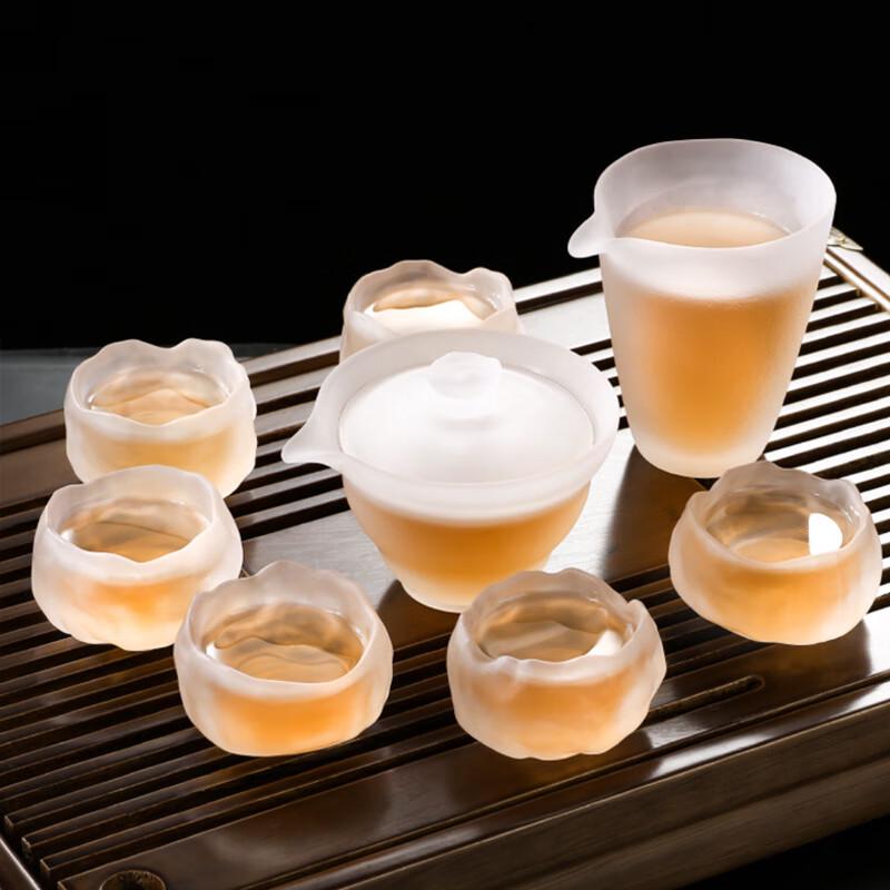 Icelight Glass Gaiwan Tea Set