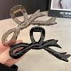 Ribbon Grab Clip Bow Shark Clip Hair Clip Summer Back Head Hairpin Hair Accessories