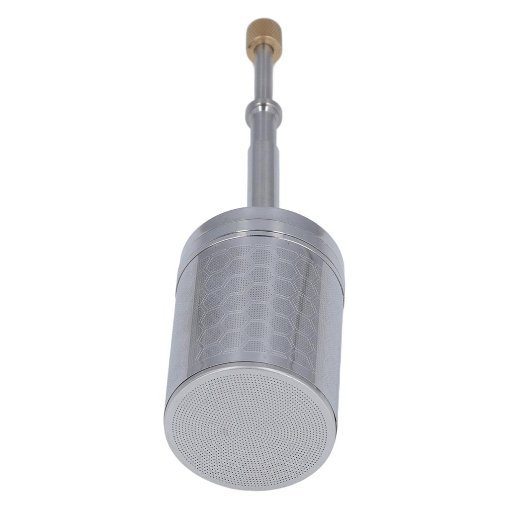 Press Type Coffee Infuser Stainless Steel Spring Drive Strainer Reusable Coffee Brew Plunger Filter
