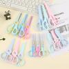 Lidemei Stainless Steel Children's Safety Scissors - Macaron Color for Students and Art Projects