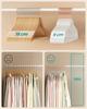 SONGMICS Velvet Hangers, Set of 30 Clothes Hanger with Rose Gold Swivel Hook, Non-Slip, and Space-Saving, 0.2-Inch Thick
