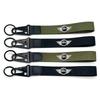 Nylonowy Pasek na Klucze Brelok Smycz Brelok Samochodowy do Mini Cooper JCW R50 R52 R53 R55 R56 F54 F55 F56 F60 CLUBMAN COUNTRYMAN