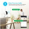 Tuya 2MP Motion Detection WiFi Smart Home Security Cameras with Night Vision and Two-way Audio Communication Home Baby Monitor