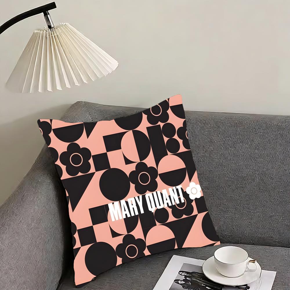 MMary QQuant Brand Cushion Cover Pillowcase Ultra Soft Skin Friendly Fabric Cloud Like Comfort Concealed Zipper