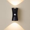 Adjustable Brightness LED Wall Lamp 3 Color Magnetic Base Motion Sensor Light Wireless ABS Body Human Induced Atmosphere Light